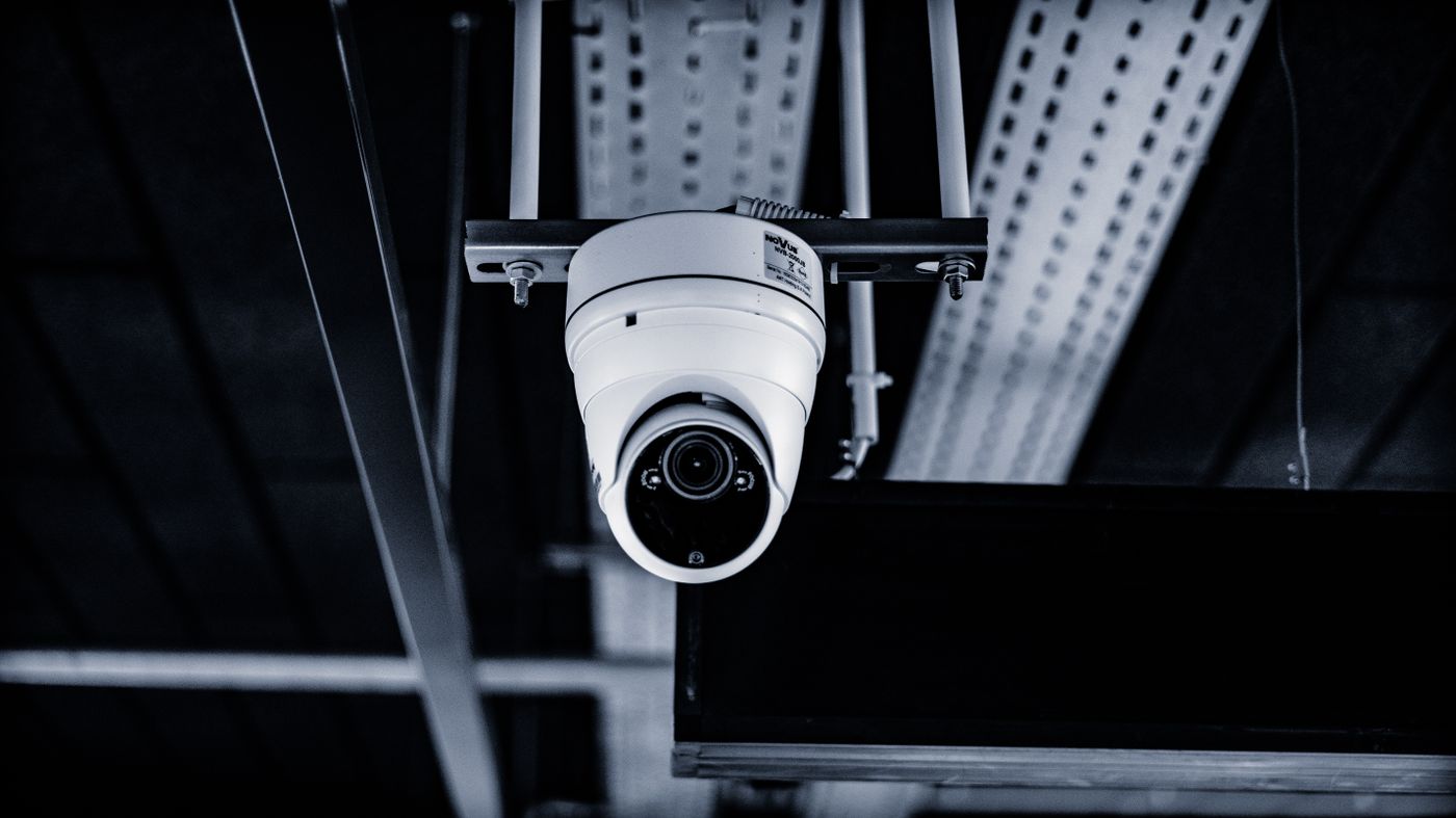 Commercial CCTV camera installation Singapore — IP camera on business premises