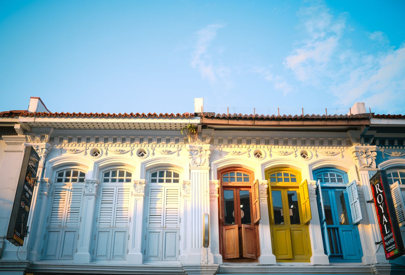 Singapore shophouse units — retail and clinic premises we install CCTV for