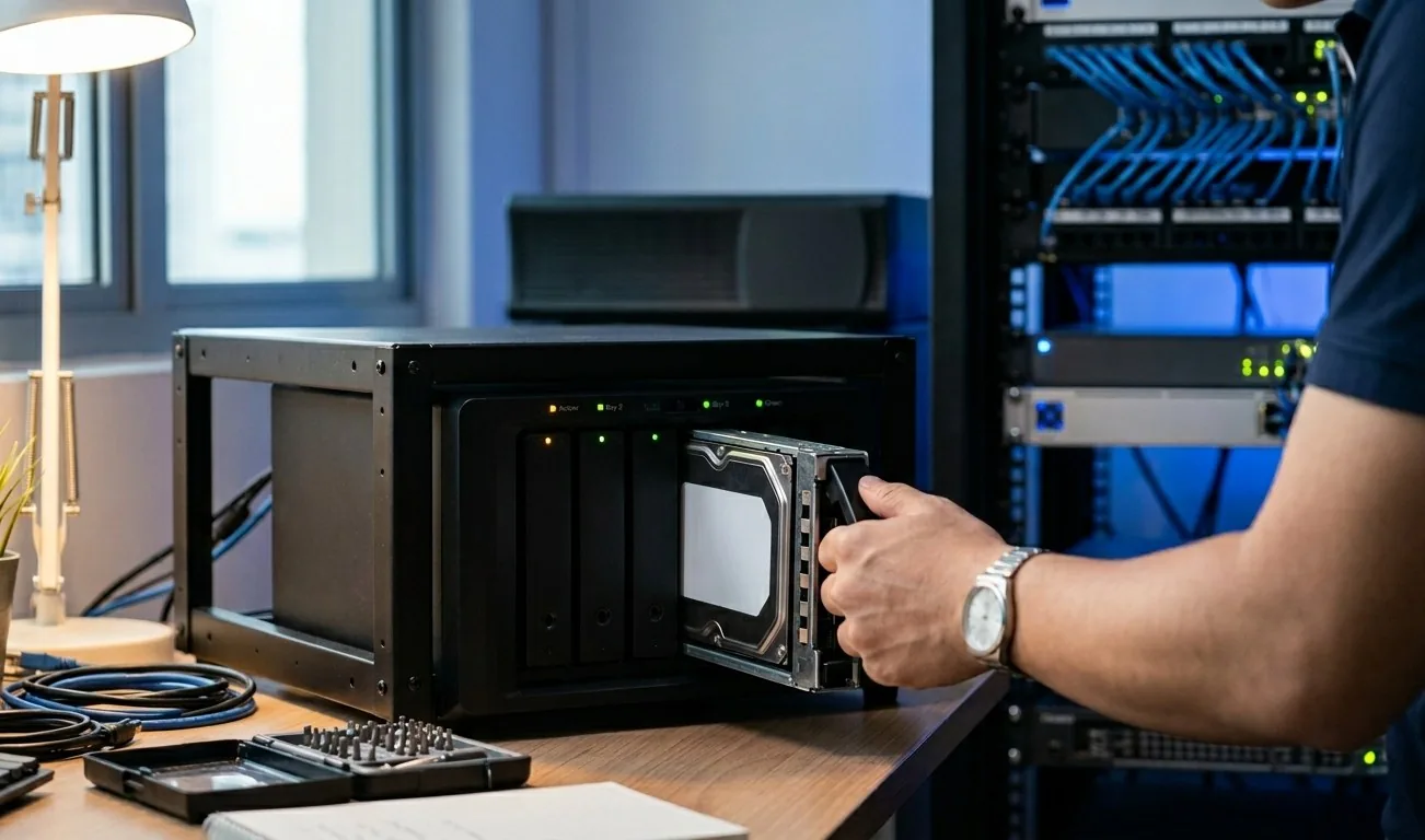 Synology NAS and cloud backup managed by Rezolva