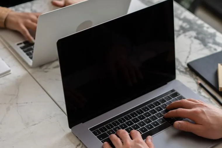 Managed laptop checked during the monthly maintenance cycle