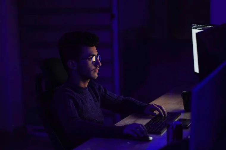 Identity alert lighting up an overnight console